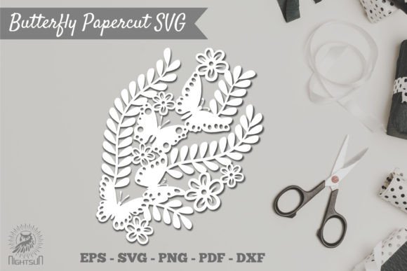 Floral Butterfly Papercut Cricut SVG Review