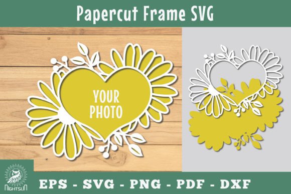 Floral Heart Papercut Frame SVG 5: A Designer's Real-World Review