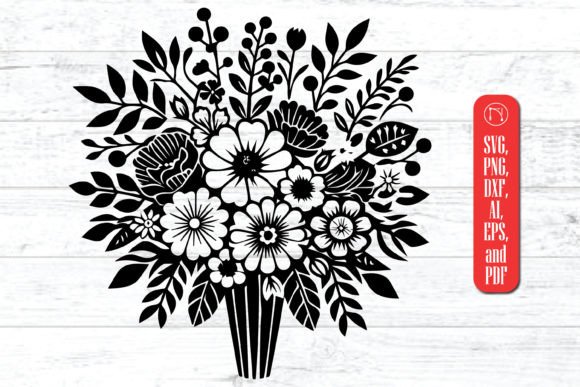 Review: Cricut Bouquet of Flowers SVG for Embroidery